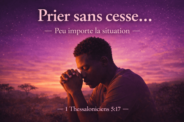 prier sans cesse